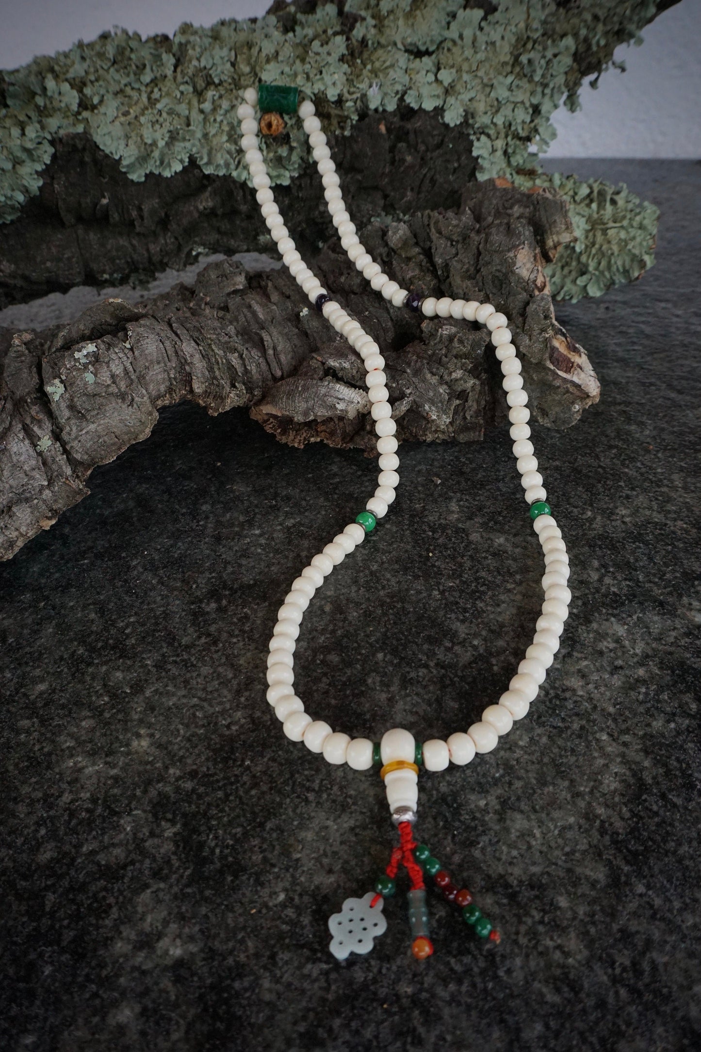 Unique hand made precious Mala
