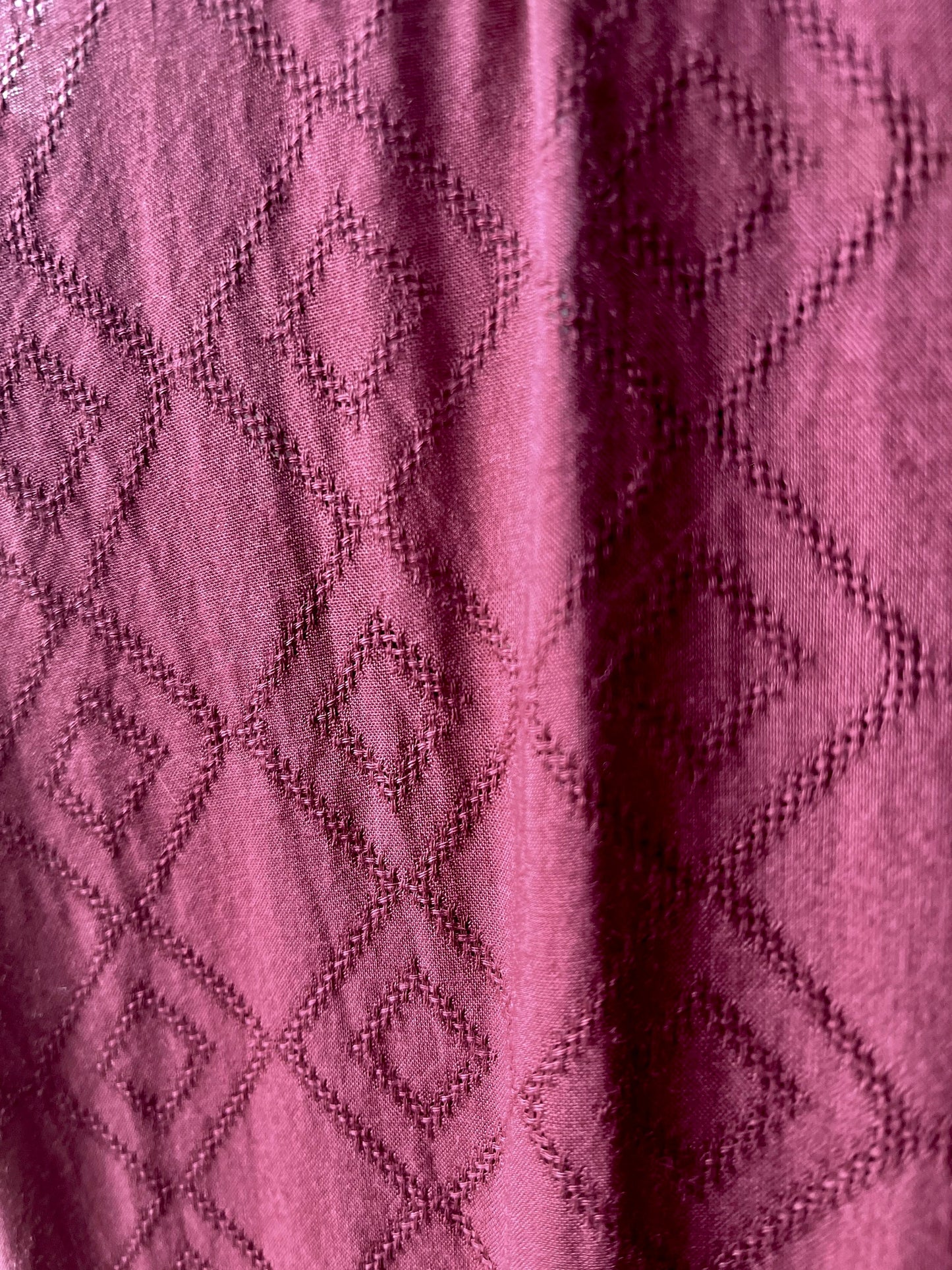 SARASWATI Boho dress ALOE VERA~ dusty dark rose