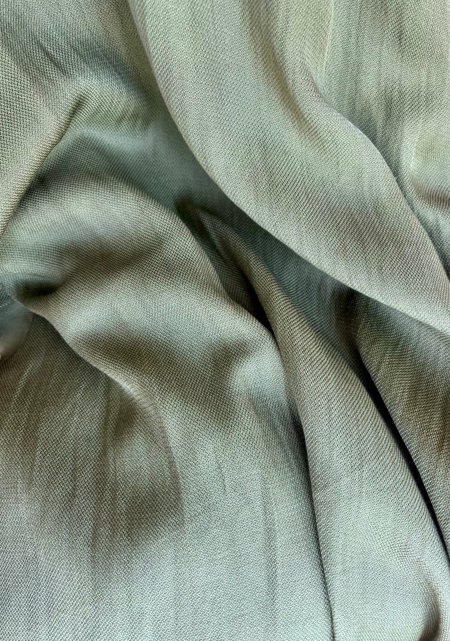 SARASWATI Boho maxi dress~SOYA silk forest