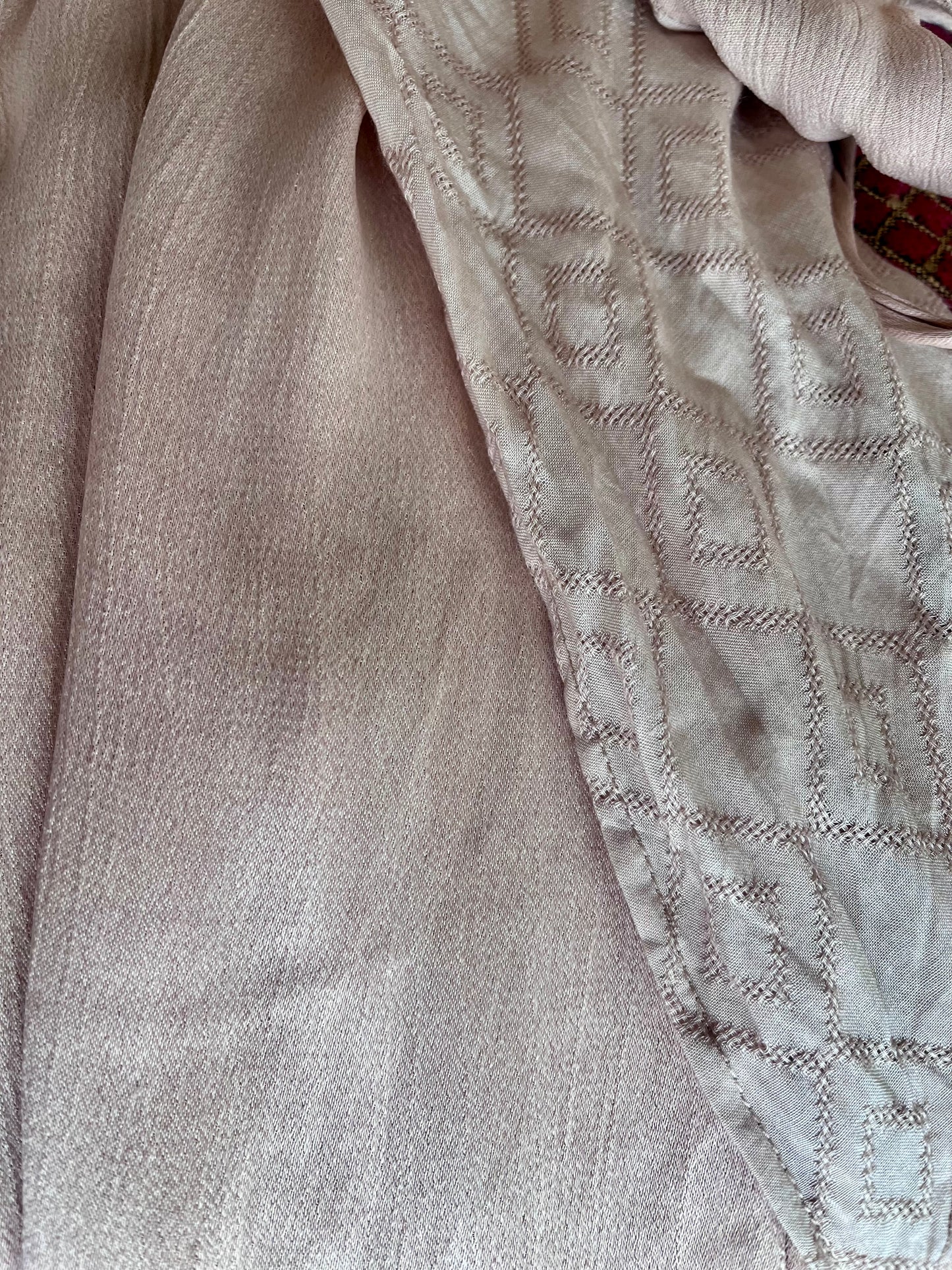 IDUNN asymmetrical dress~ÃLOE VERA/SOYA vegan silk-Mocha Flame