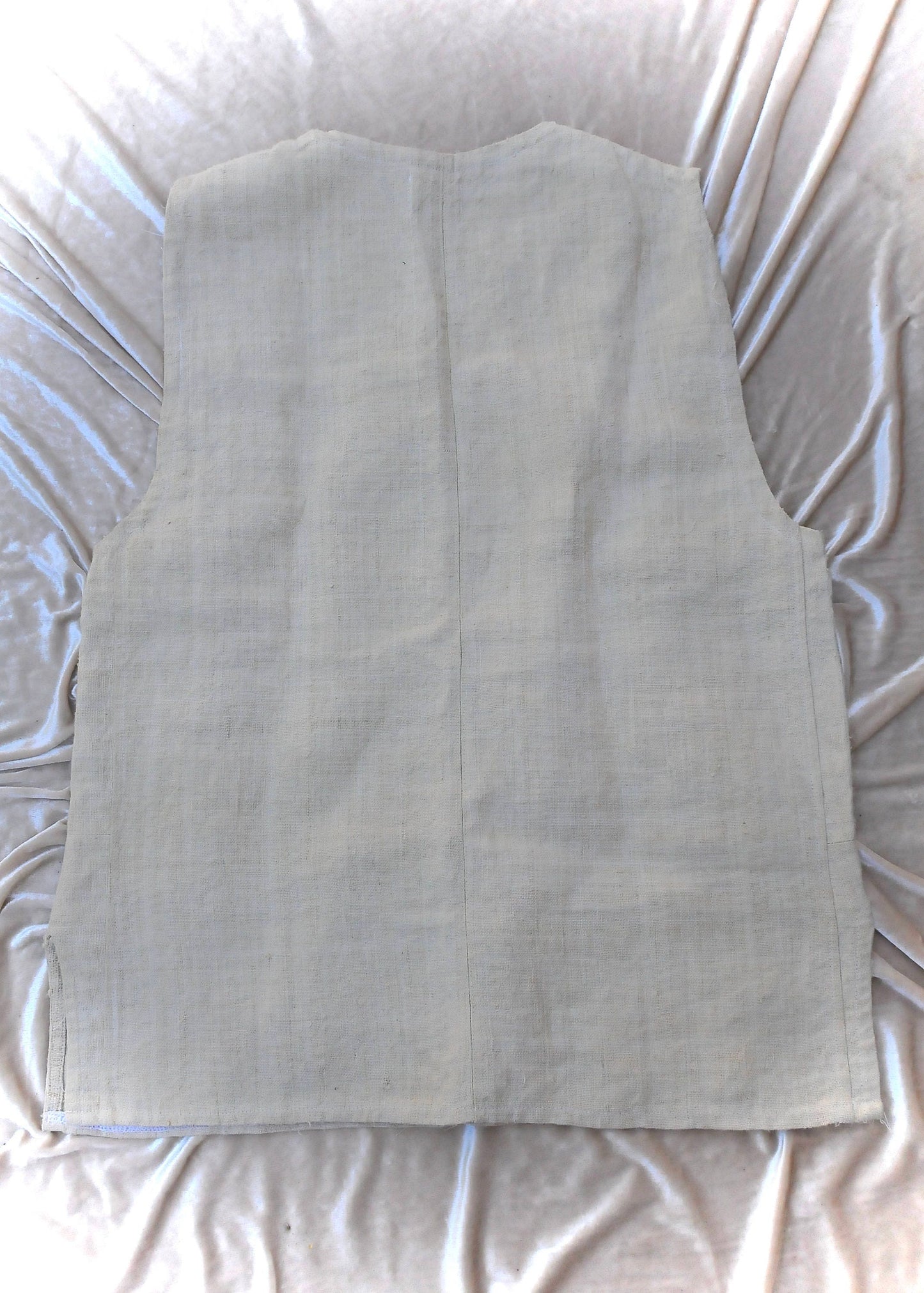 Mens Eco shirt, Hemp shirt, Mens sleeveless shirt, Mens hemp vest, Burning man shirt, Tribal mens top PIKARO