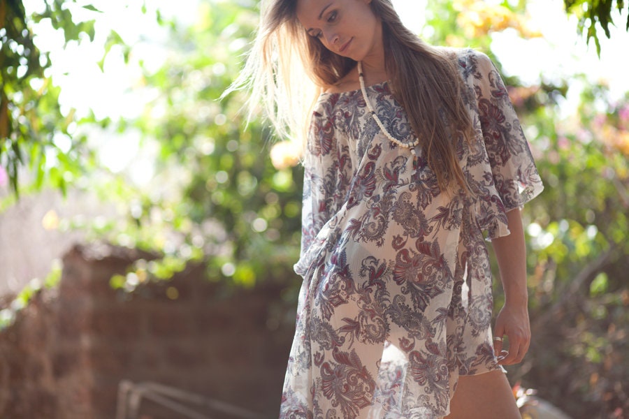 ISTAN one size beach dress