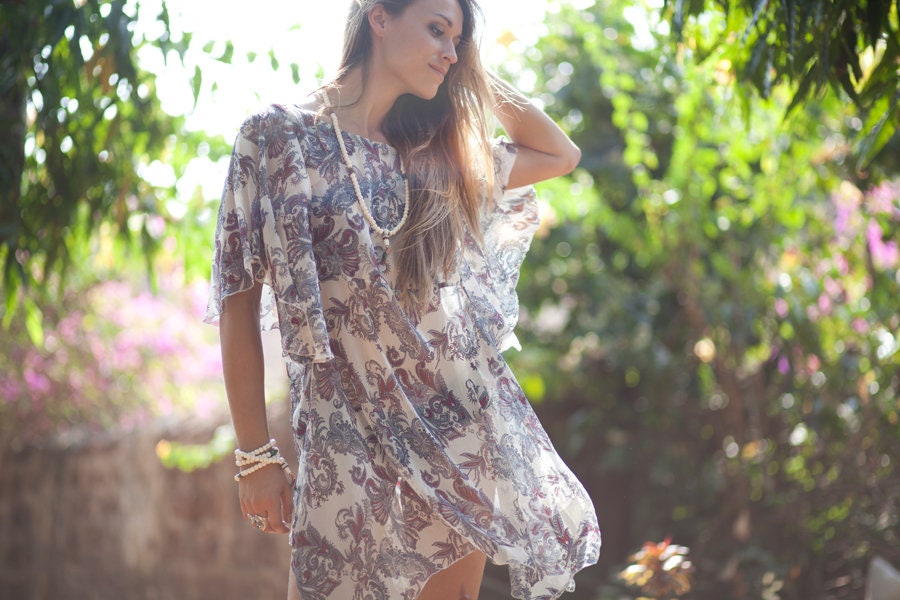 ISTAN one size beach dress