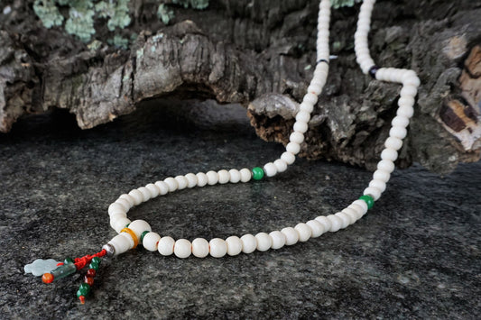 Unique handmade precious mala