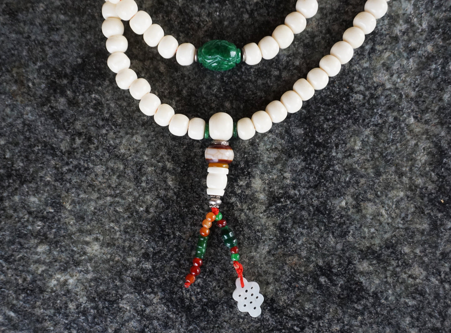 Unique hand made precious Mala