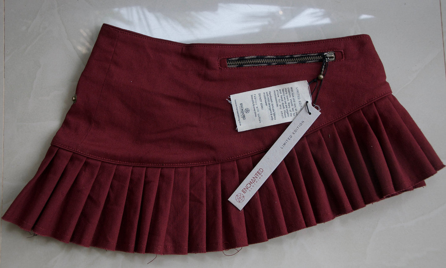 LILITH Pleated micro mini skirt~SULA