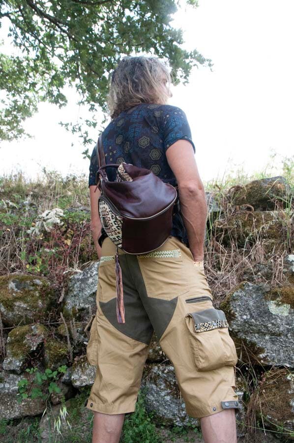 PIKARO Mens cargo short pants~Desert storm