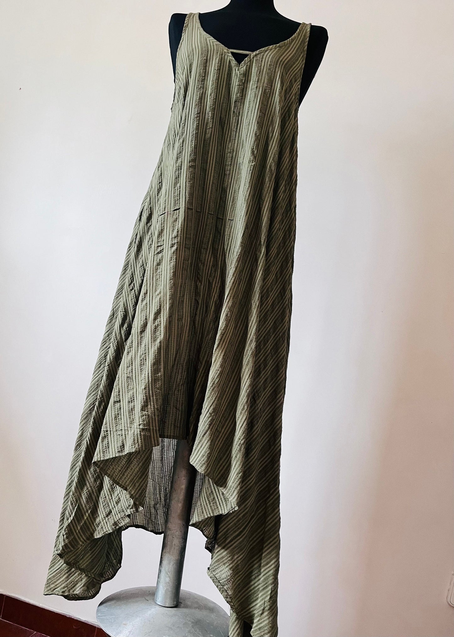 SARASWATI boho maxi dress~BANANA forest